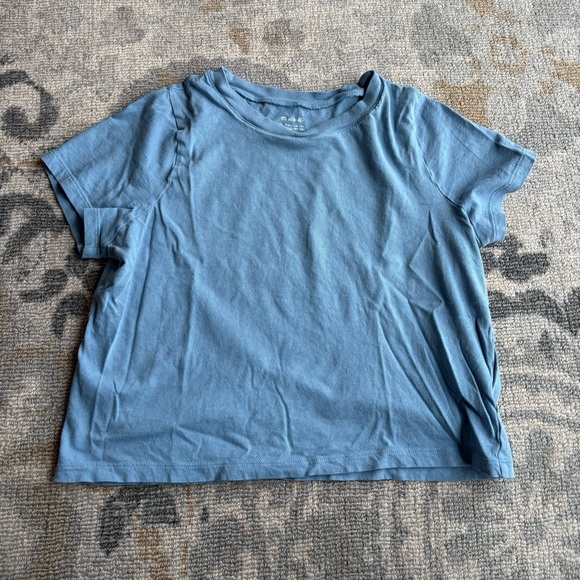 Madewell Softade Cotton Boxy-Crop Tee - Picture 2 of 3